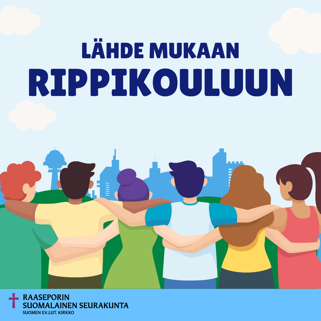 Rippikoulumainos, lähde mukaan rippikouluun