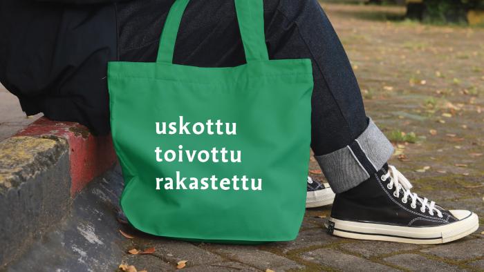 Seurakuntavaalit, vihreä kassi, uskottu toivottu rakastettu